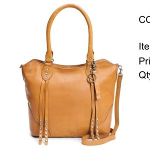 Frye and Co Dallas Leather Tote